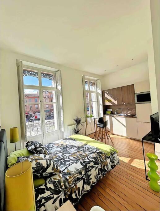 Le Studio Jardin D'Eden Metro Palais De Justice Apartment Тулуза Екстериор снимка
